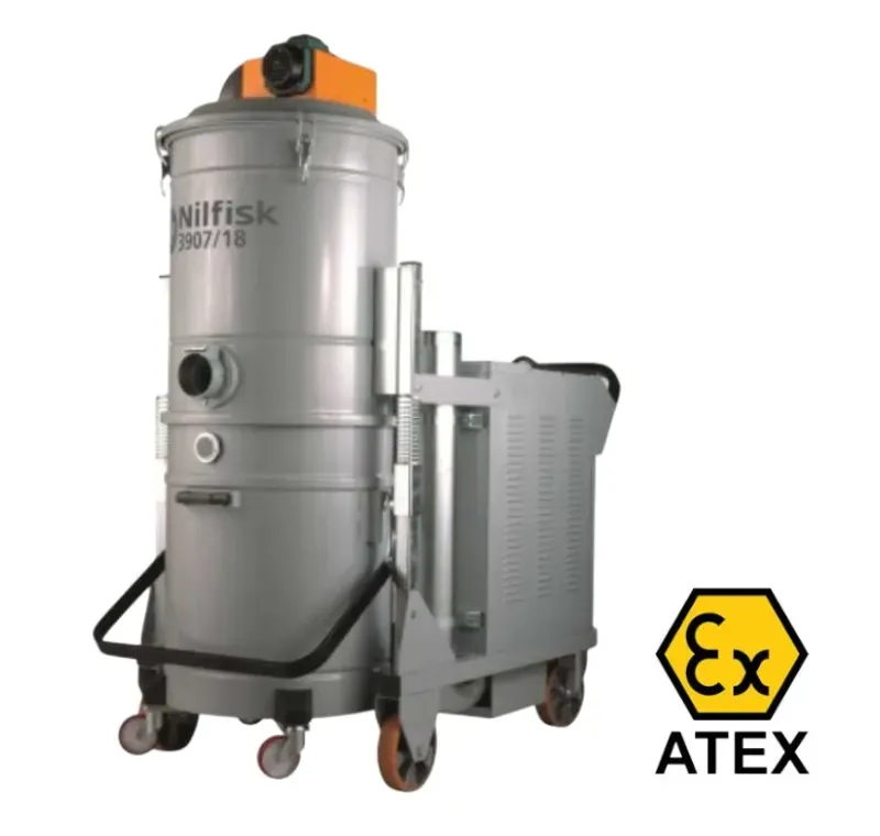 Atex Exproof Vakum Makinası -Nilfisk 3907/18 Z22 EXA