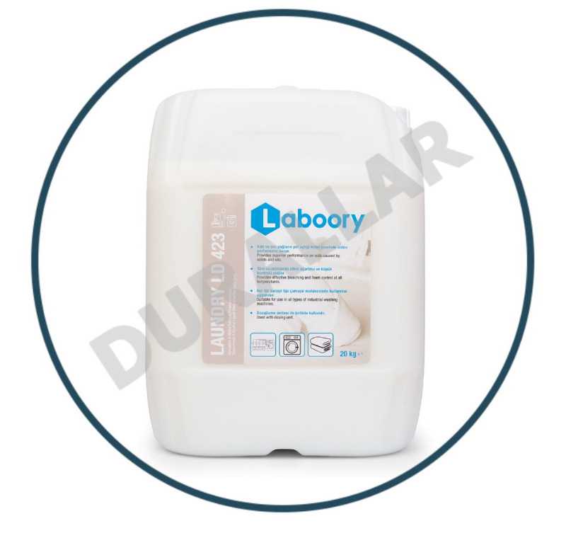 Konsantre & Nötral Sıvı Ana Yıkama Deterjanı -Laboory Laundry LD 423