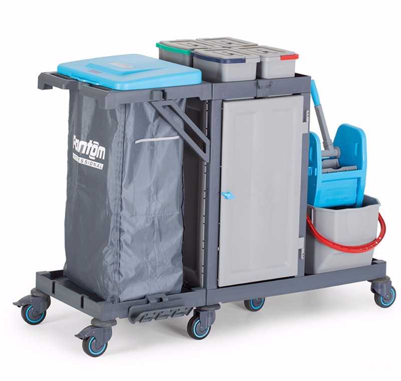 Kapaklı Kat Temizlik Arabası -PKA 3345