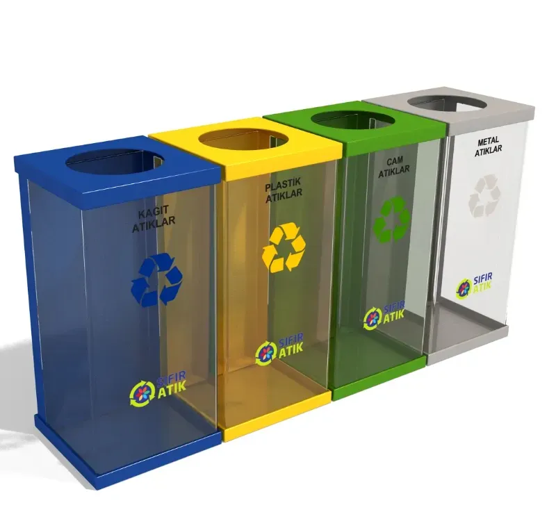 Pleksi Glass Sıfır Atık Kutusu -GDK-4097