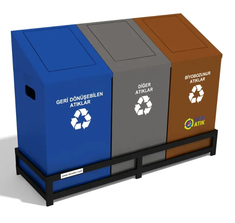 Sıfır Atık Çöp Kovaları -GDK-3036-B