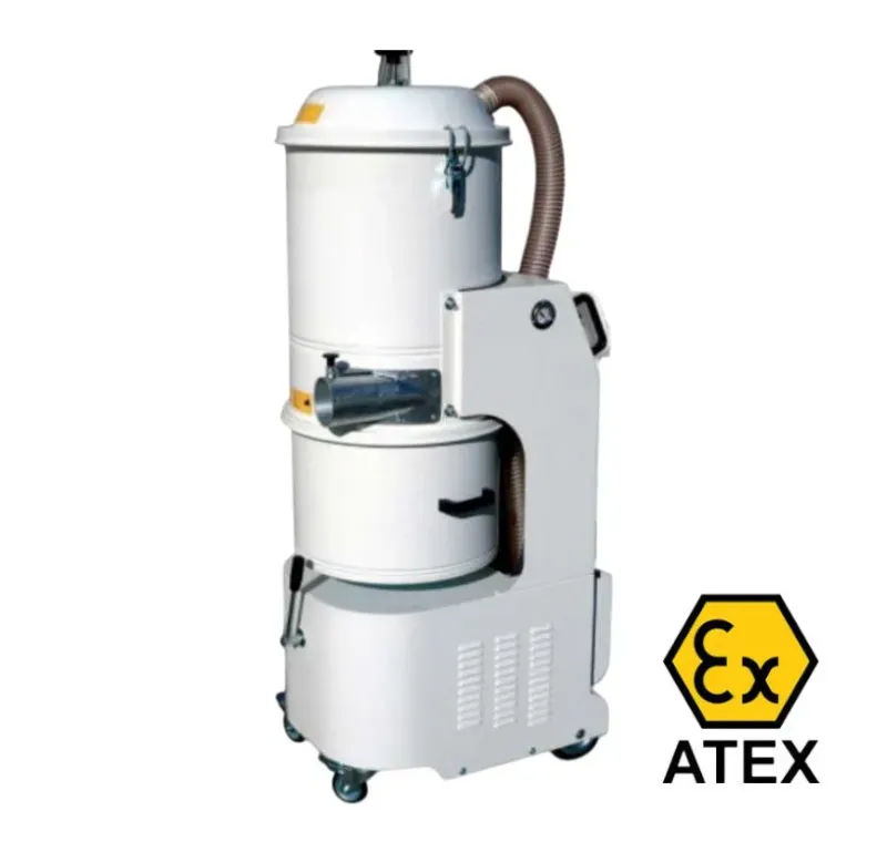 Trifaze Atex Exproof Süpürge -ATEX SWAN 220